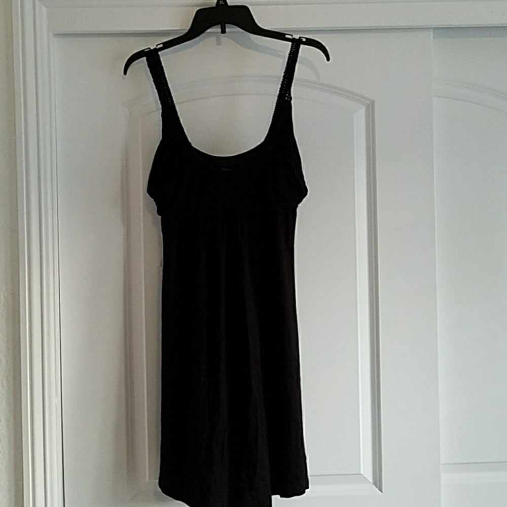 Black summer dress